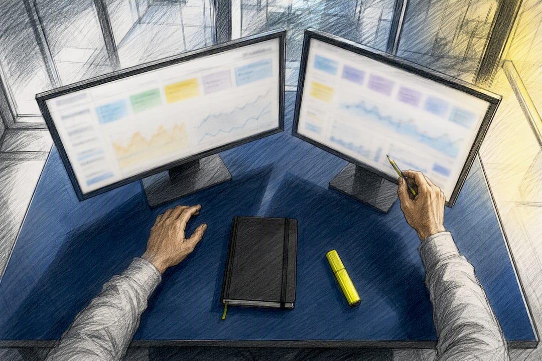 Analyse comparative de tableaux de bord SEO anonymisés