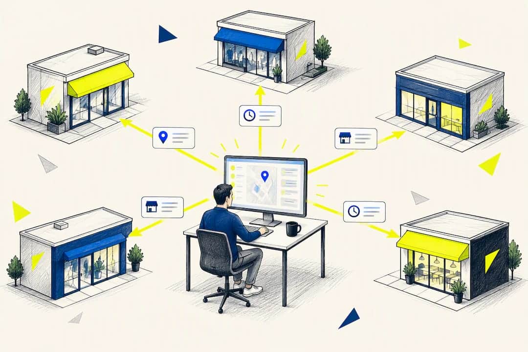 Gestion centralisée de plusieurs magasins