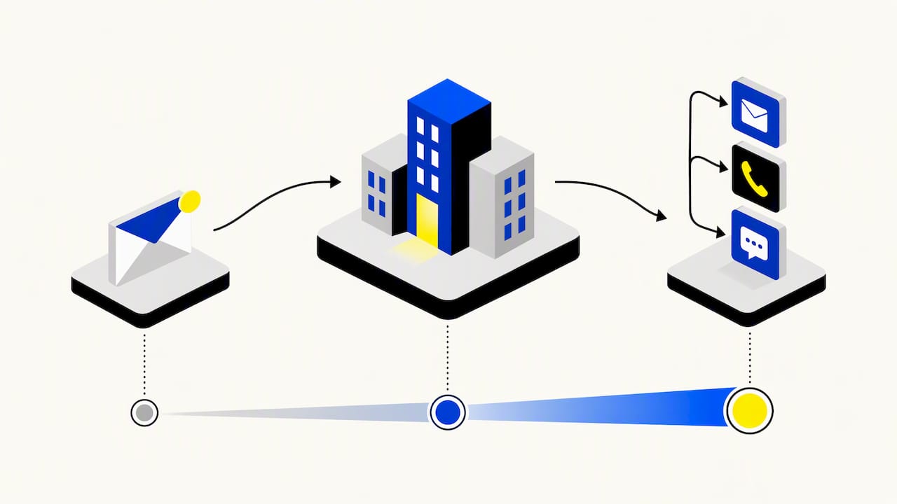 Parcours de personnalisation multicanal pour l'ABM