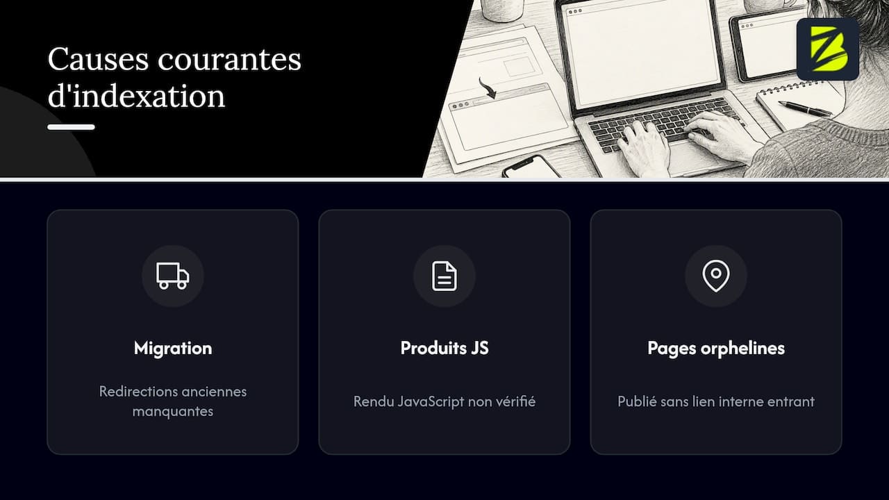 Trois raisons courantes qui empêchent l’indexation