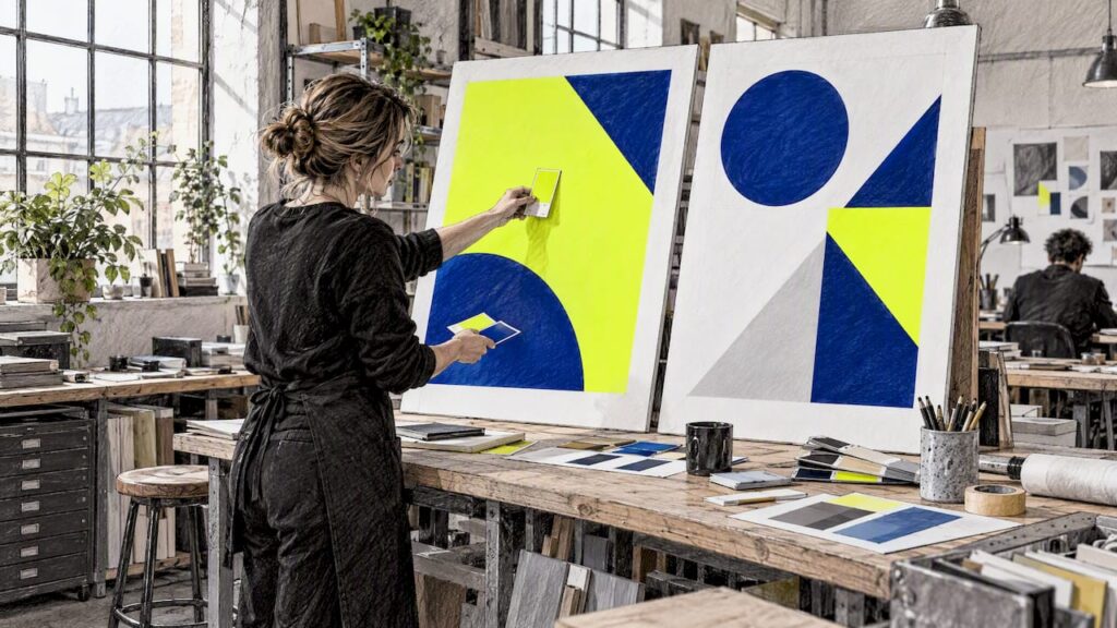 Comparaison de deux chartes graphiques