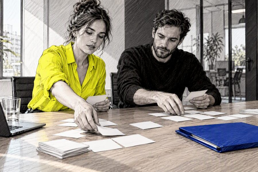 Équipe chargée de la sélection des comptes B2B prioritaires