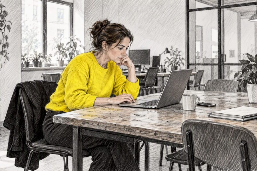 Responsable de site vérifiant le choix des cookies